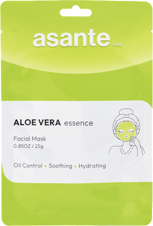 Textilná pleťová maska Aloe vera Essence ASANTE