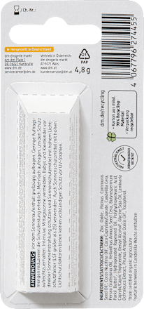 Lippenpflegestift sensitiv LSF 30 alverde NATURKOSMETIK