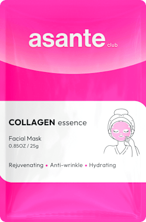 Textilná pleťová maska Collagen Essence ASANTE