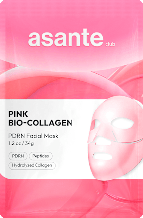 Gélová pleťová maska Pink Bio-Collagen PDRN ASANTE