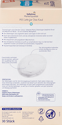 Stilleinlagen weiß babylove Mama