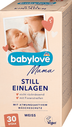 Stilleinlagen weiß babylove Mama