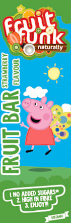 Плодов бар с вкус на ягода Peppa Pig Fruitfunk