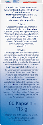 Glucosamin 1650 Kapseln 100 St Doppelherz
