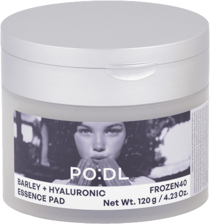 Pleťové tampóny Barley + Hyaluronic Frozen40 Essence Pad PO:DL