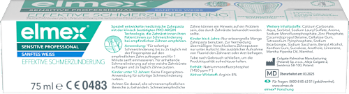 Zahnpasta Sensitive Professional Sanftes Weiss elmex