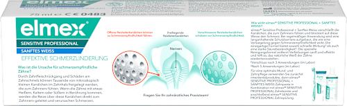 Zahnpasta Sensitive Professional Sanftes Weiss elmex