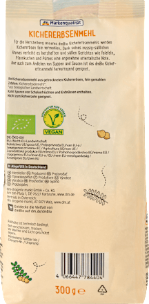 Bio csicseriborsóliszt dmBio