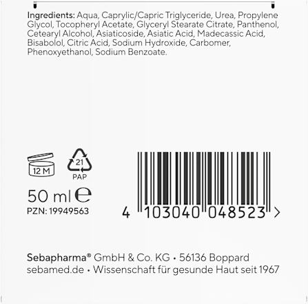 Gesichtscreme Urea 5 % Akut sebamed
