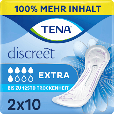 discreet Einlagen Inkontinenz Extra Duopack TENA