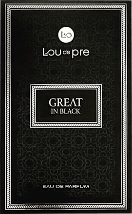 Eau de Parfum Great in Black Lou de Pre