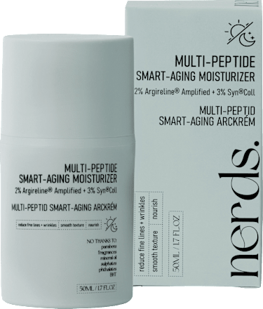Gesichtscreme Multi-Peptide Smart-Aging Moisturizer nerds.