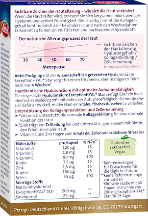 Kapseln Pro Aging Komplex Abtei