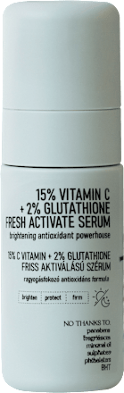 Gesichtsserum 15% Vitamin C + 2% Glutathione Fresh Active nerds.