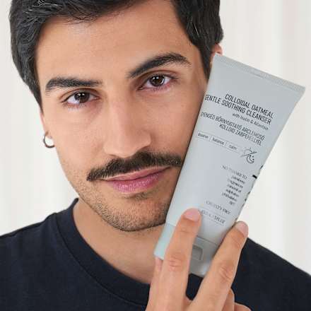 Colloidal Oatmeal Gentle Soothing gel za čišćenje lica nerds.