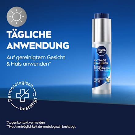Anti Age Hyaluron 24H Hydro Gel NIVEA MEN
