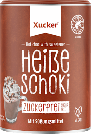 Kakaopulver, Heiße Schokolade mit Xylit Xucker