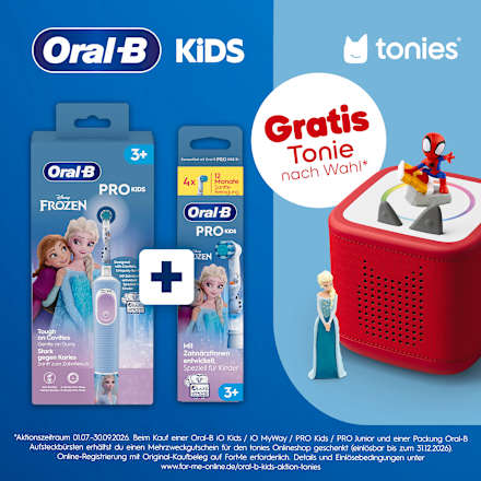 Elektrische Zahnbürste Vitality PRO Kinder Frozen, ab 3 Jahren Oral-B