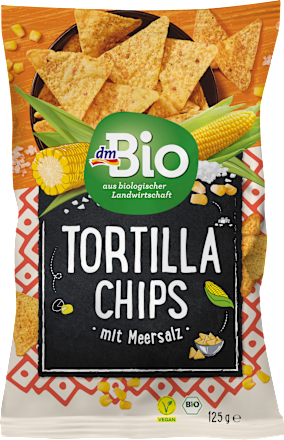 Tortilja čips s morskom soli dmBio
