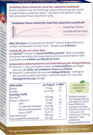 Skin Glow Komplex Kapseln 30 St Abtei