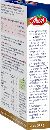 Skin Glow Komplex Kapseln 30 St Abtei