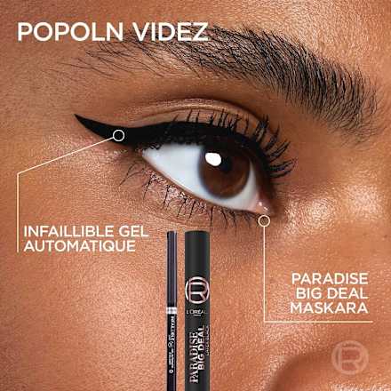 Maskara Paradise Big Deal, Latex Black L'ORÉAL PARiS