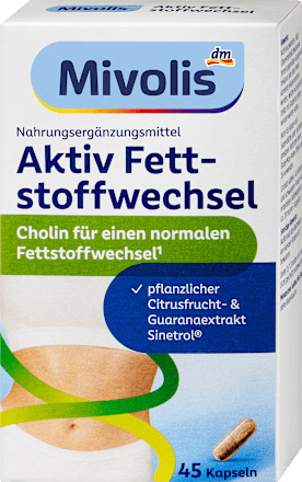 Aktiv Fettstoffwechsel Kapseln 45 St Mivolis
