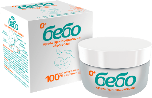 Крем при подсичане, натурални съставки(0+ месеца) bebo