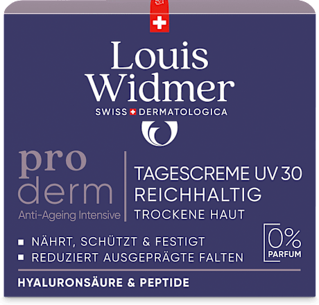 Louis Widmer proderm Anti-Aging Tagescreme Reichhaltig parfümfrei TH LSF30 Louis Widmer proderm