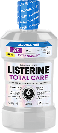 ústní voda Total Care Extra Mild Mint Listerine
