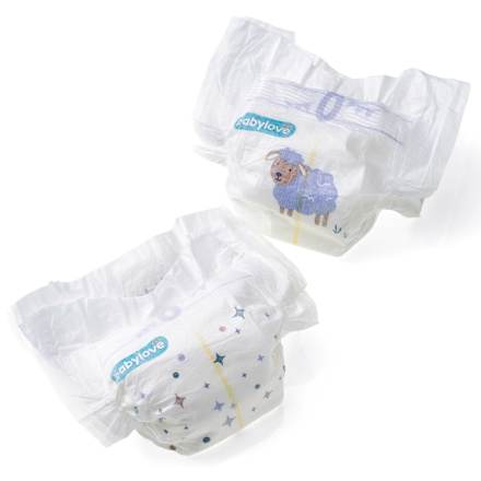 Windeln Premium Gr. 0 newborn xs (bis 3 kg) babylove