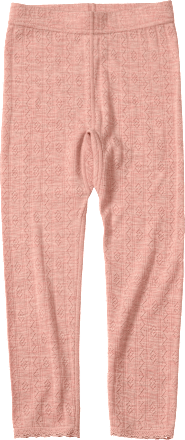 Unterhose aus Wolle-Seide mit Ajour-Struktur, rosa, Gr. 98/104 ALANA