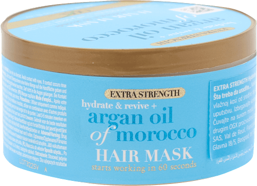 EXTRA STRENGTH argan oil of morocco maska za kosu ogx