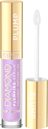 Błyszczyk-serum do ust Diamond Plumping 24 amethyst glow EVELINE COSMETICS
