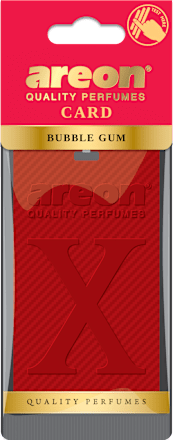 Odorizant X Card Bubble Gum areon
