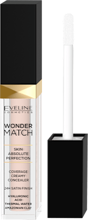 Korektor w płynie Wonder Match 00 Ivory EVELINE COSMETICS