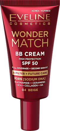 Krem BB Wonder Match SPF50 04 Beige EVELINE COSMETICS