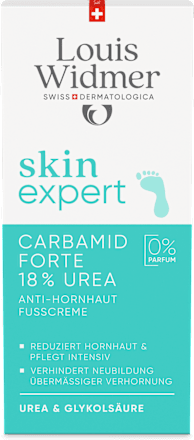 Louis Widmer skinexpert Carbamid Forte Fußcreme Anti-Hornhaut Louis Widmer skinexpert