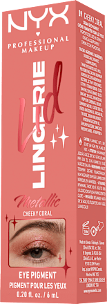Lidschatten Lid Lingerie 09 Cheeky Coral Metallic NYX PROFESSIONAL MAKEUP