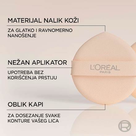 L'OREAL TRUE MATCH kremasti puder - 02 Rosy Light L'ORÉAL PARiS