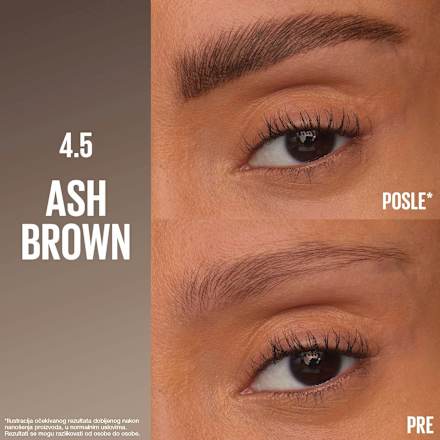 BROW INSERTS olovka za obrve - 4.5 ash brown MAYBELLINE NEW YORK