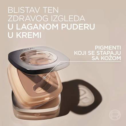 L'OREAL TRUE MATCH kremasti puder - 02 Rosy Light L'ORÉAL PARiS