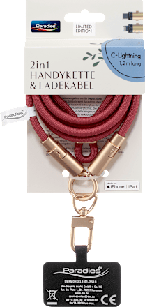 Handykette mit Ladekabel C-Lightning Paradies