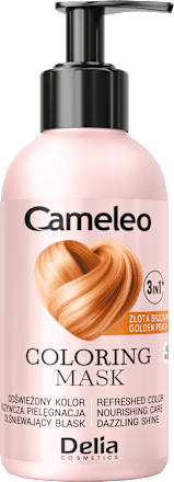 barvicí maska na vlasy Golden Peach Cameleo
