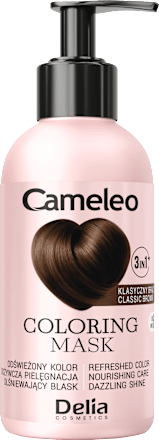 barvicí maska na vlasy Classic Brown Cameleo