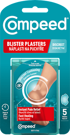 náplast na puchýře paty Compeed