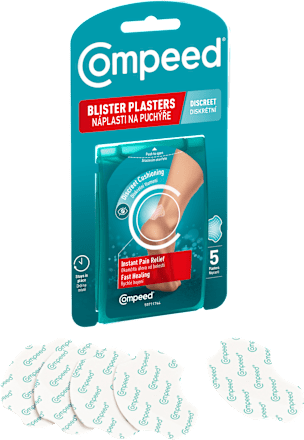 náplast na puchýře paty Compeed