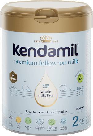 Tejalapú prémium anyatej-kiegészítő tápszer, 6 hónapos kortól Kendamil