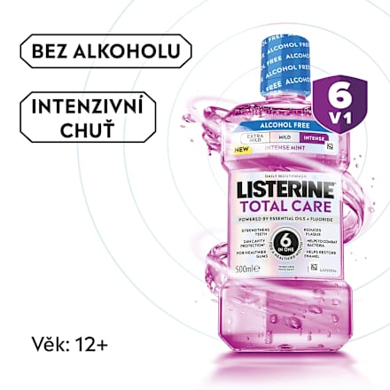 ústní voda Total Care Intense Mint Listerine