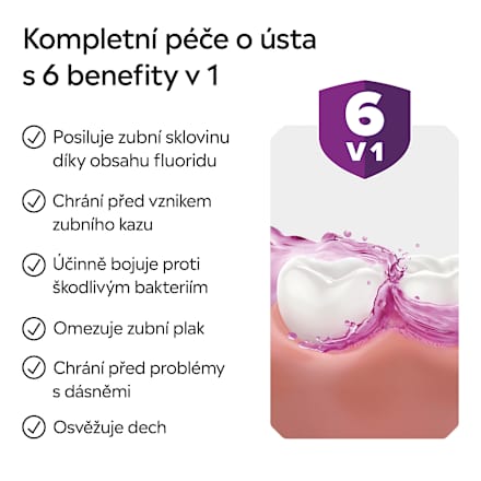 ústní voda Total Care Intense Mint Listerine